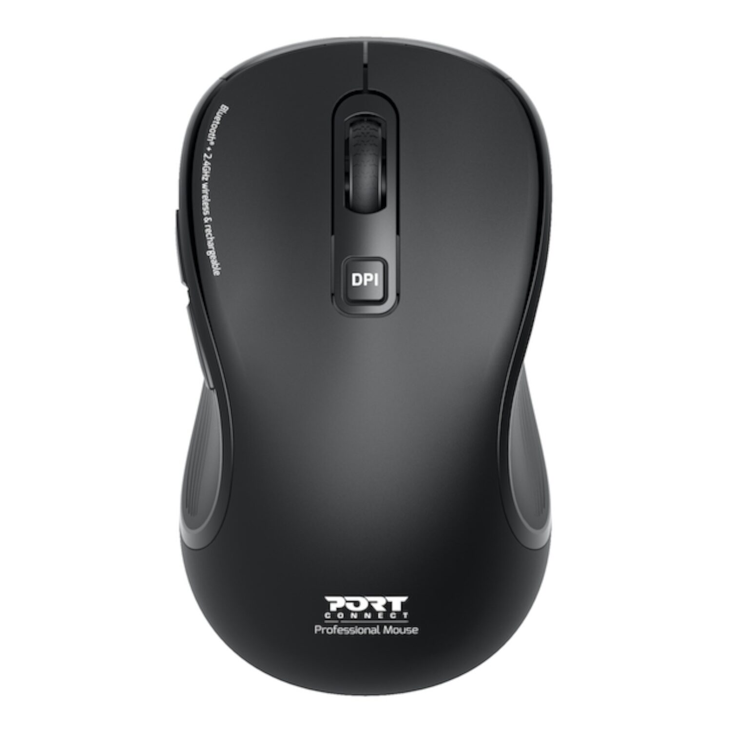Port Connect Essential Bluetooth Wireless Rechargeable Mouse - Image 2