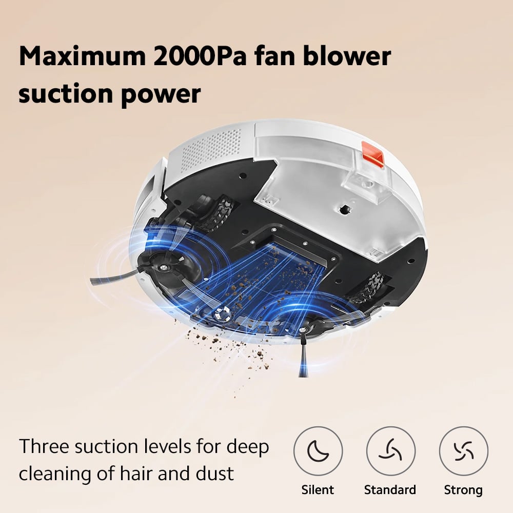 Xiaomi Robot Vacuum Mop E5 - White - Image 7