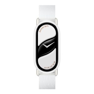 Xiaomi Smart Band 10 Magnetic Kona Leather Strap - Glacier White