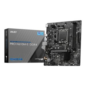 MSI H610M-S PRO LGA1700 M-ATX DDR4 Motherboard